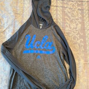 UCLA Adidas Hoodie - Gray and Blue
